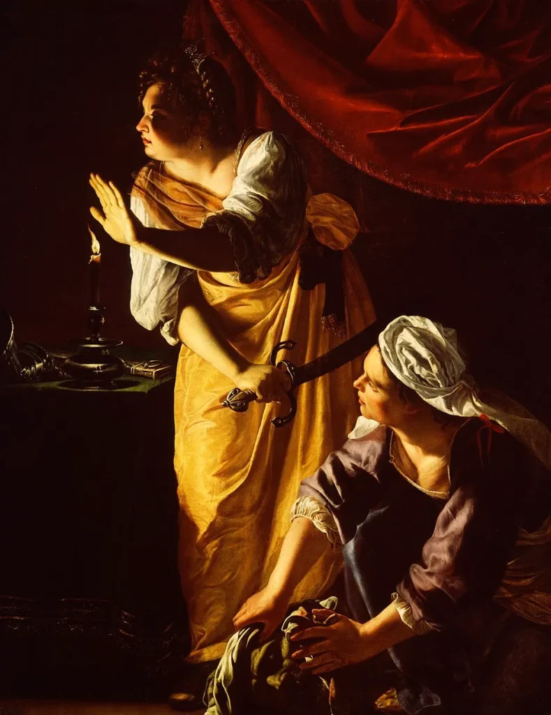 Artemisia Gentileschi - Judith and Her Maidservant with the Head of Holofernes
