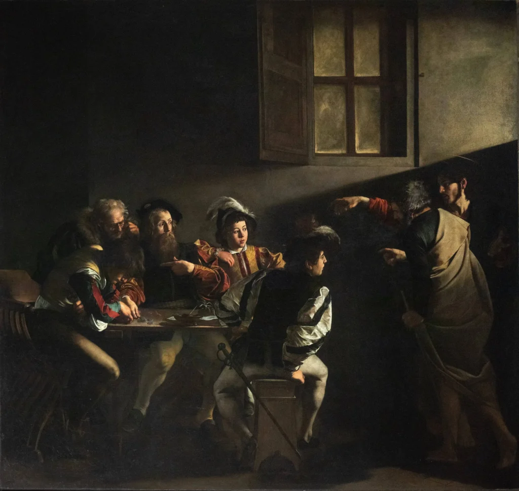 Caravaggio's The Calling of St. Matthew