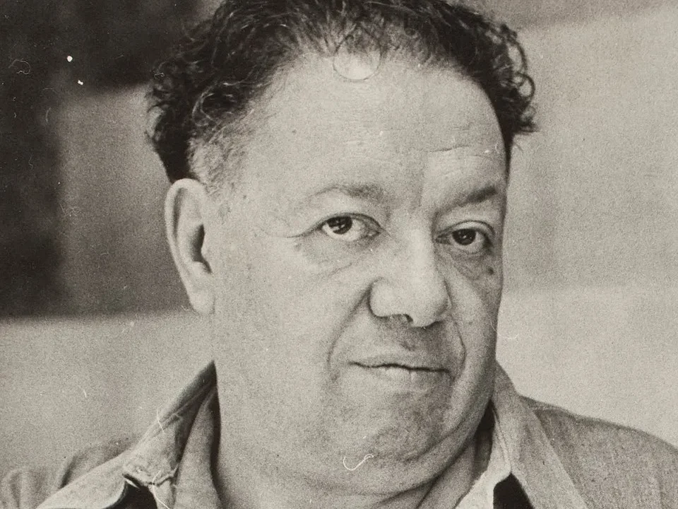 Diego Rivera used drawing grids to enlarge his art for murals